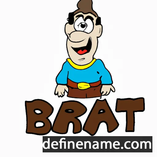 cartoon of the name Barta