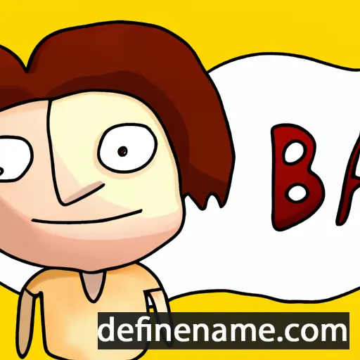 cartoon of the name Bea