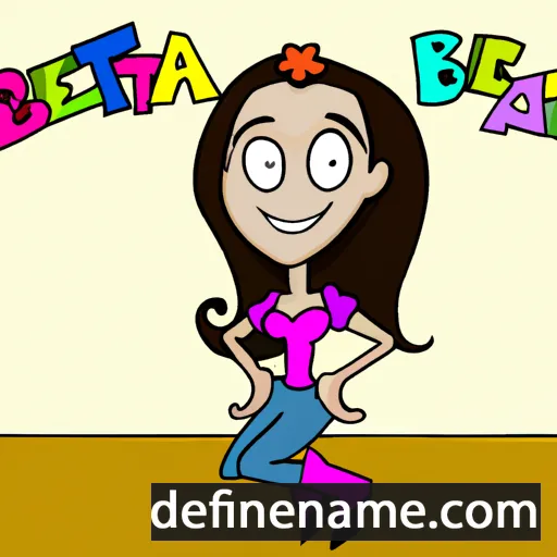 Beatriz cartoon