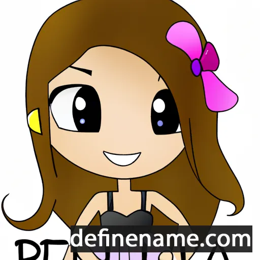 cartoon of the name Bella