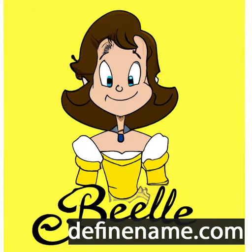 Belle cartoon