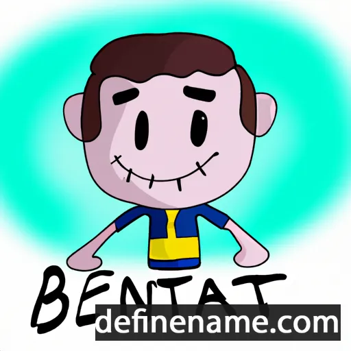 cartoon of the name Beñat