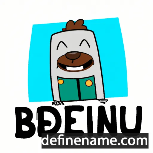 cartoon of the name Bendegúz