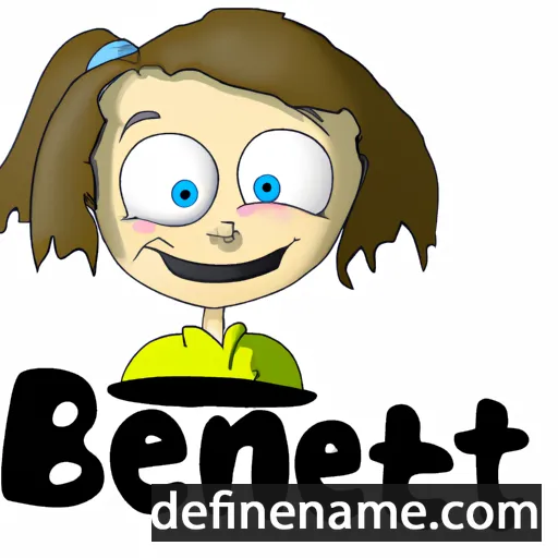 Benedikte cartoon