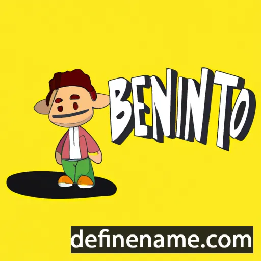 cartoon of the name Benedito