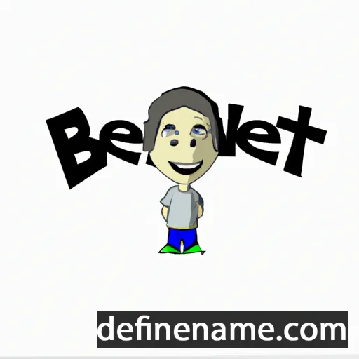 cartoon of the name Benett