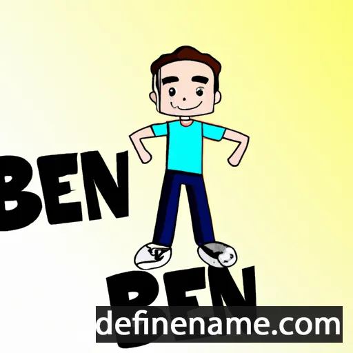 Benj cartoon