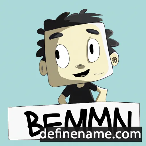 Benjamín cartoon