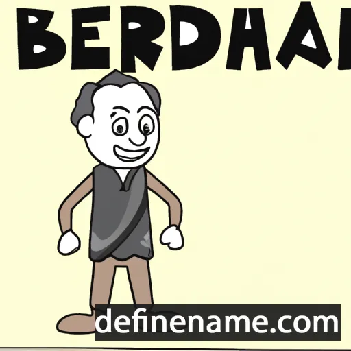 Berahard cartoon