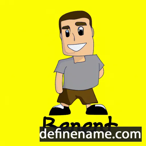 cartoon of the name Bernát