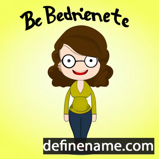 Bernadette cartoon