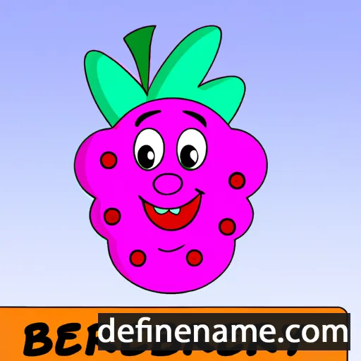 cartoon of the name Berry