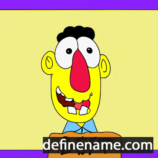 cartoon of the name Bert