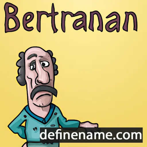 cartoon of the name Bertalan