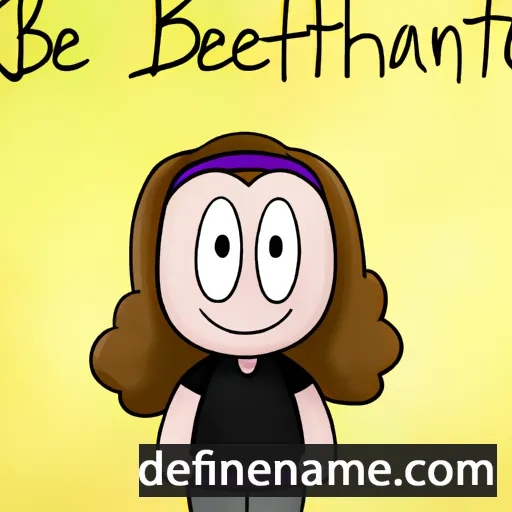 Bethanie cartoon