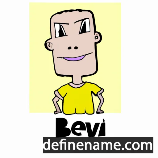 cartoon of the name Bev