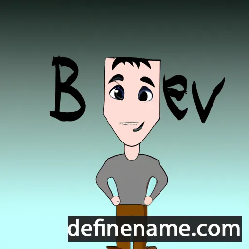 cartoon of the name Bevin