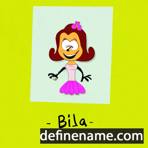 Bidelia cartoon