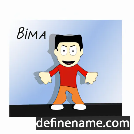 Bima cartoon