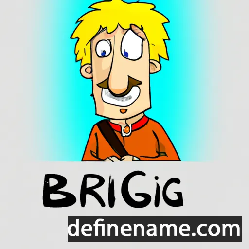 cartoon of the name Birgir