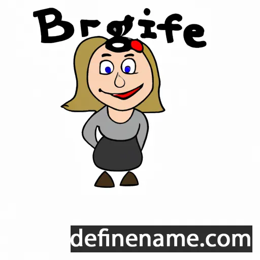 Birgitte cartoon