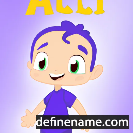 cartoon of the name Áilu