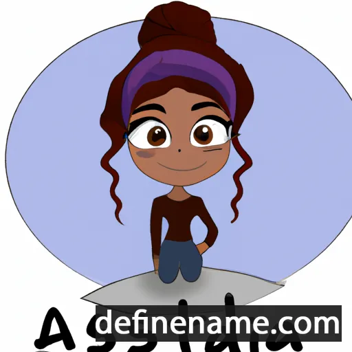 Aïssata cartoon