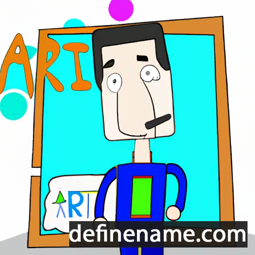 cartoon of the name Aicart