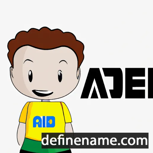 Aidê cartoon