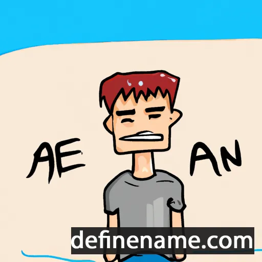 cartoon of the name Aifen