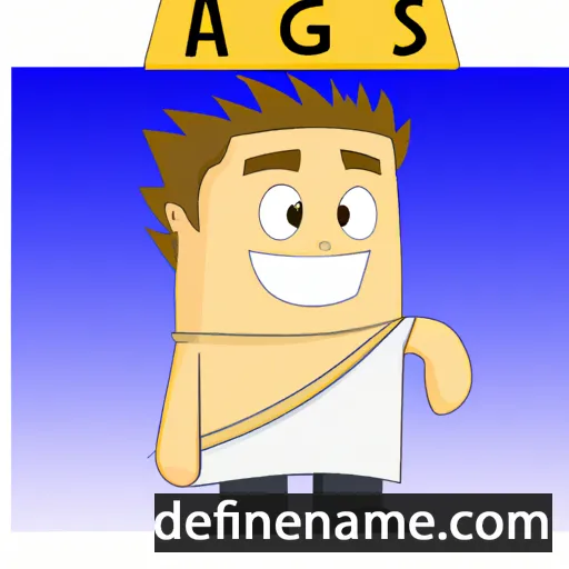 Aigeas cartoon