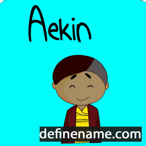 cartoon of the name Aikeni