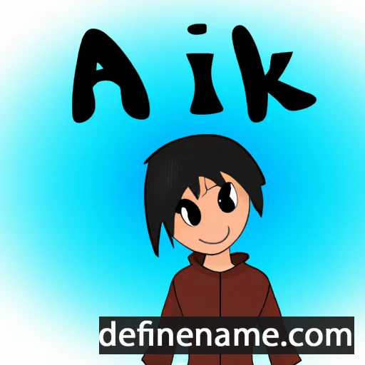 Aiki cartoon