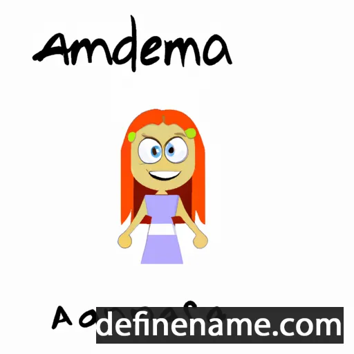 Aimengarda cartoon