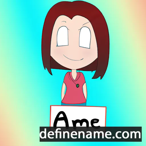 Aimie cartoon