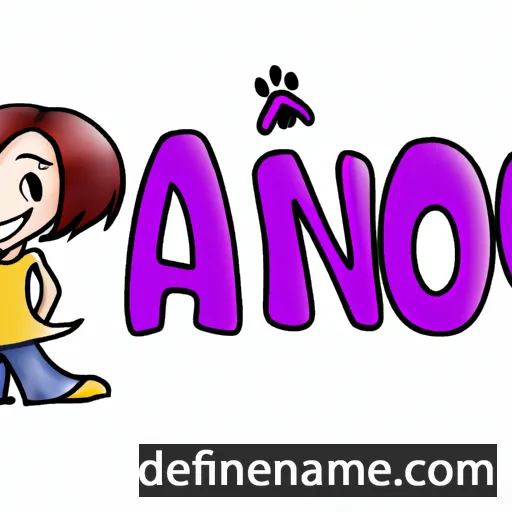 cartoon of the name Aino