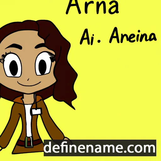 Aireanna cartoon