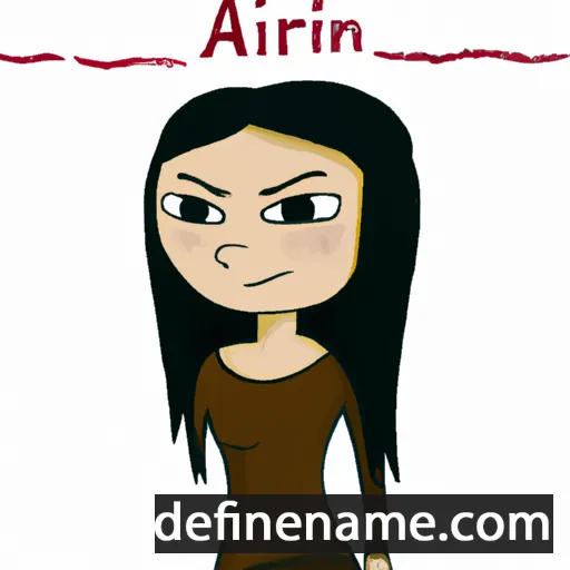 Airini cartoon