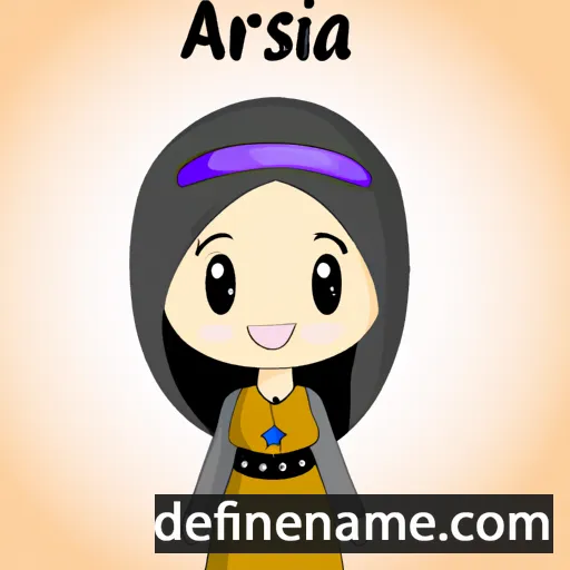 cartoon of the name Airisa