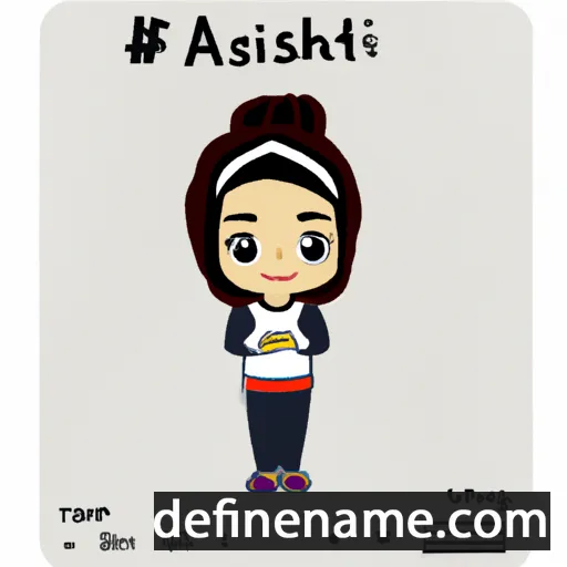 cartoon of the name Aishafsat