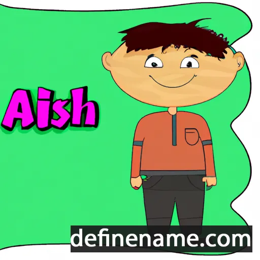 Aishik cartoon