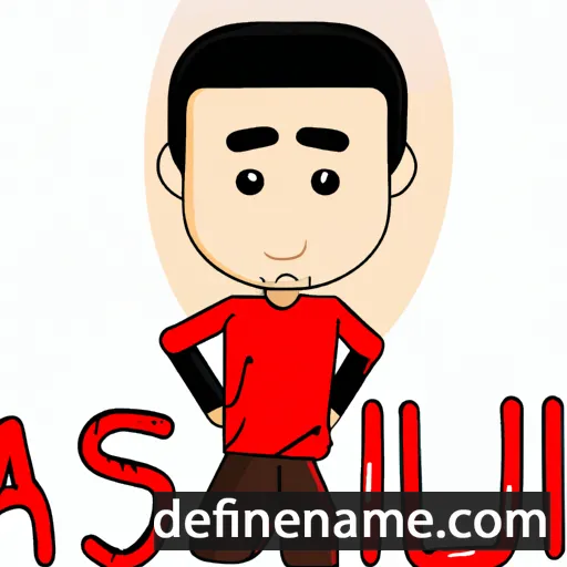 cartoon of the name Aisulu