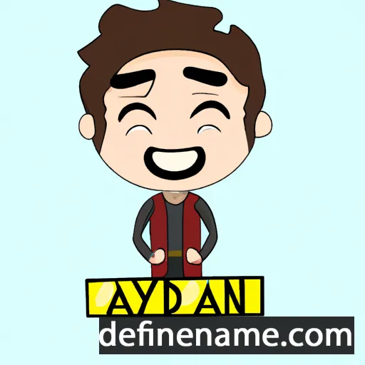 Aiydan cartoon