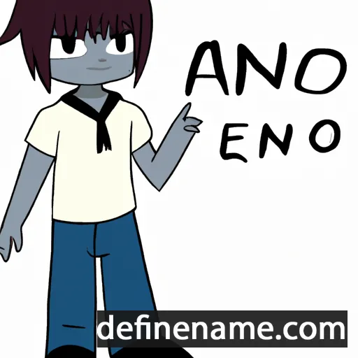 cartoon of the name Akeno