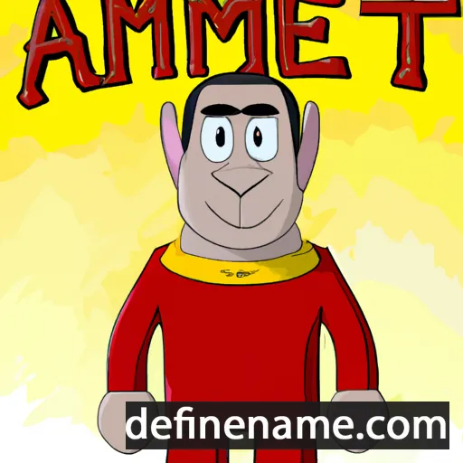 Akhmet cartoon