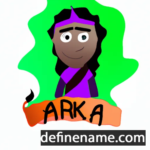 Akhra cartoon