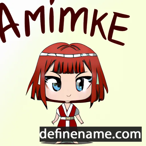 cartoon of the name Akihime