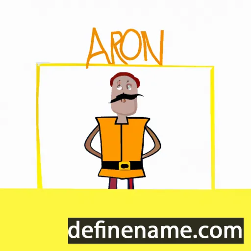 Akron cartoon