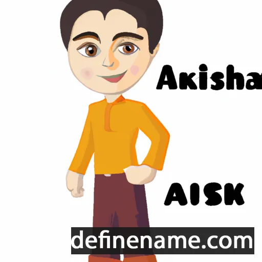 Akshar cartoon