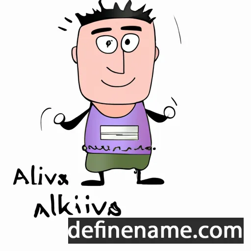 cartoon of the name Akvillas